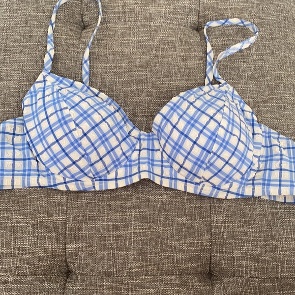Tory Burch Blue Picnic Bikini - Picture 2 of 7